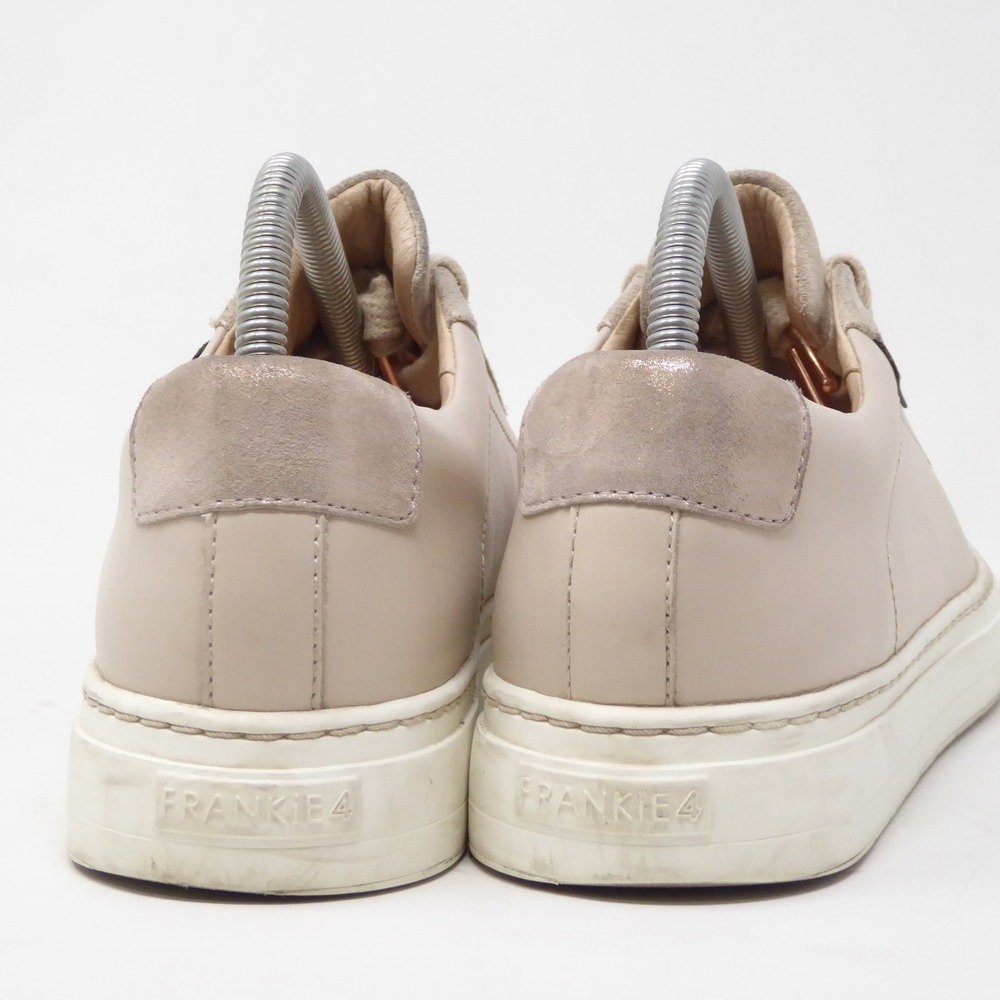 Frankie4 Womens Mim III Sneakers Blush Pink Leather Suede Low Top 9.5 - Picture 6 of 10